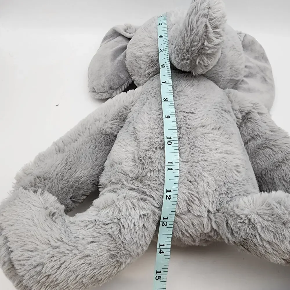 Mudpie Gray Elephant Plush Stuffed Animal Lovey 13